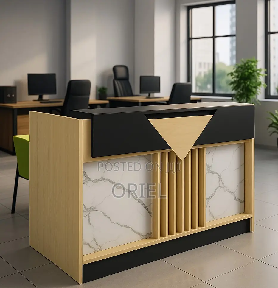 Office Desks; Spacious 1800mm Modern Reception Desk