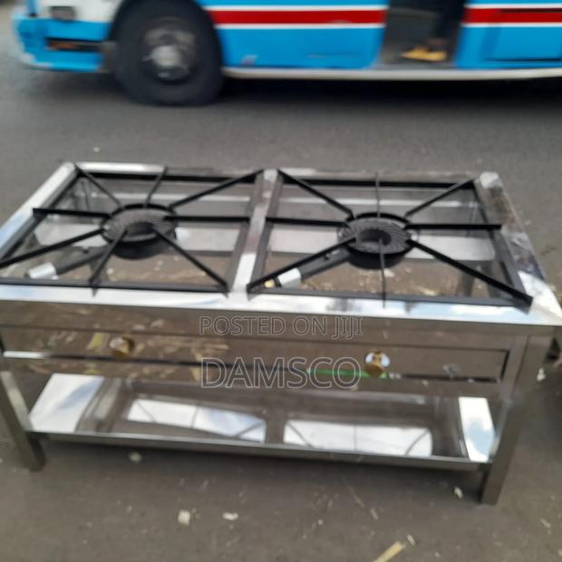 2 Burner Stainless Steel - main view