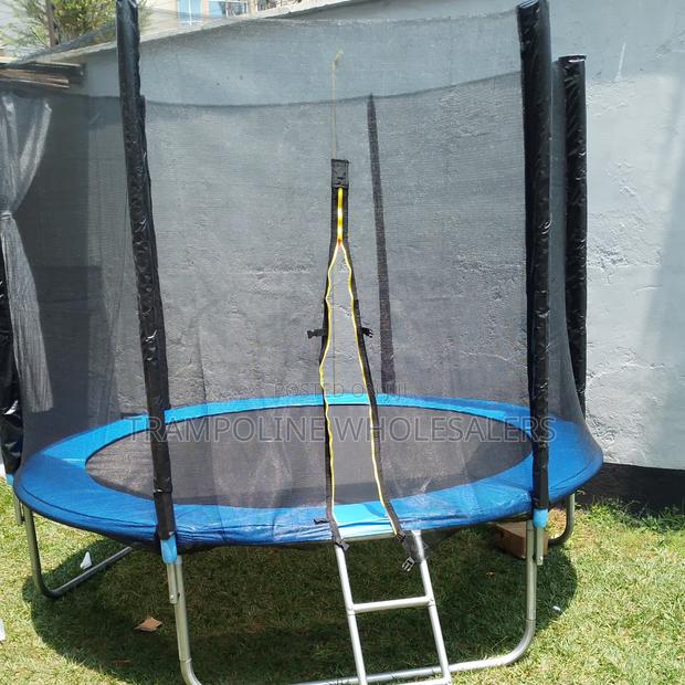 Trampoline Fun Under Sunny Skies - main view