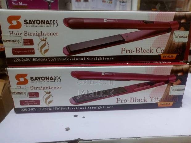 Sayona Professional Hair Straightener – Sy