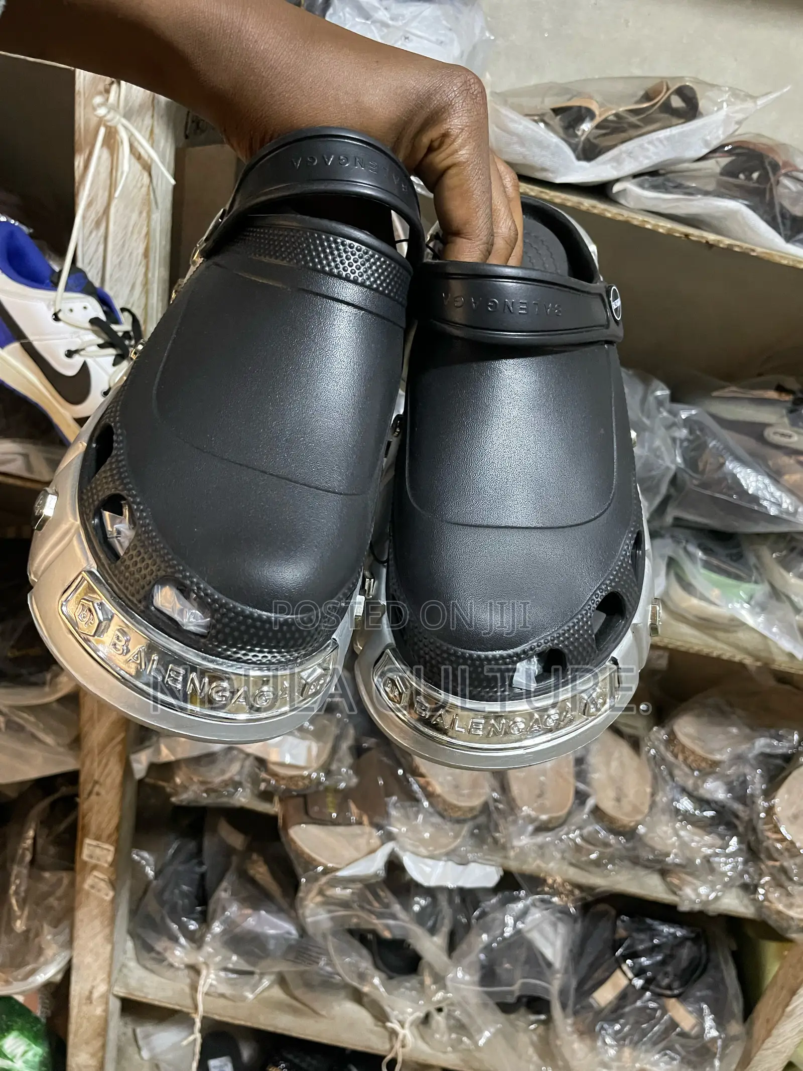 (Original)Balenciaga Platform Clogs