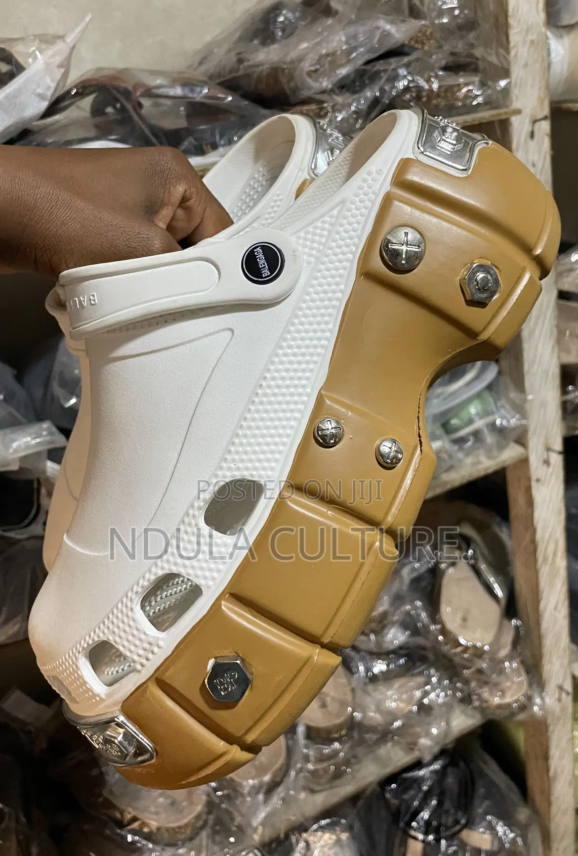 (Original)Balenciaga Platform Clogs