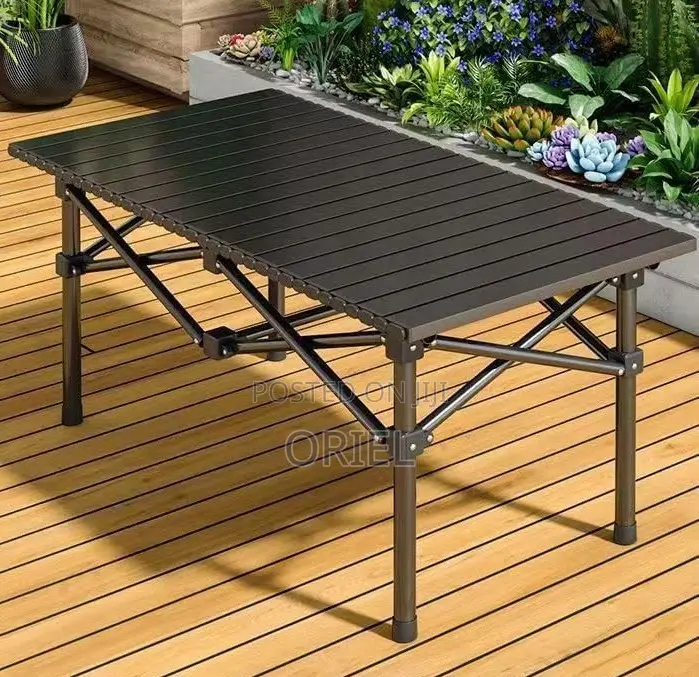 Camping Table; Durable Portable Folding Table for Outdoor Use