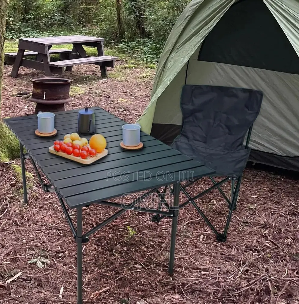 Camping Table; Durable Portable Folding Table for Outdoor Use