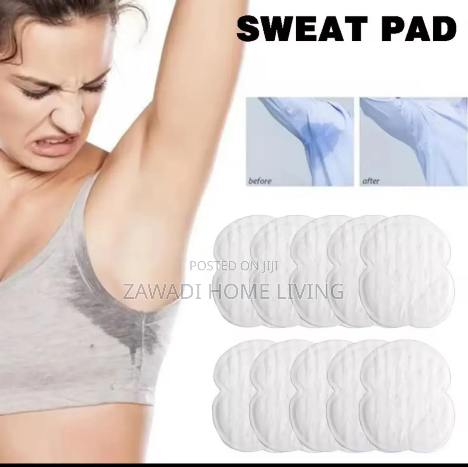 10 PCS Underarm Sweat Pads