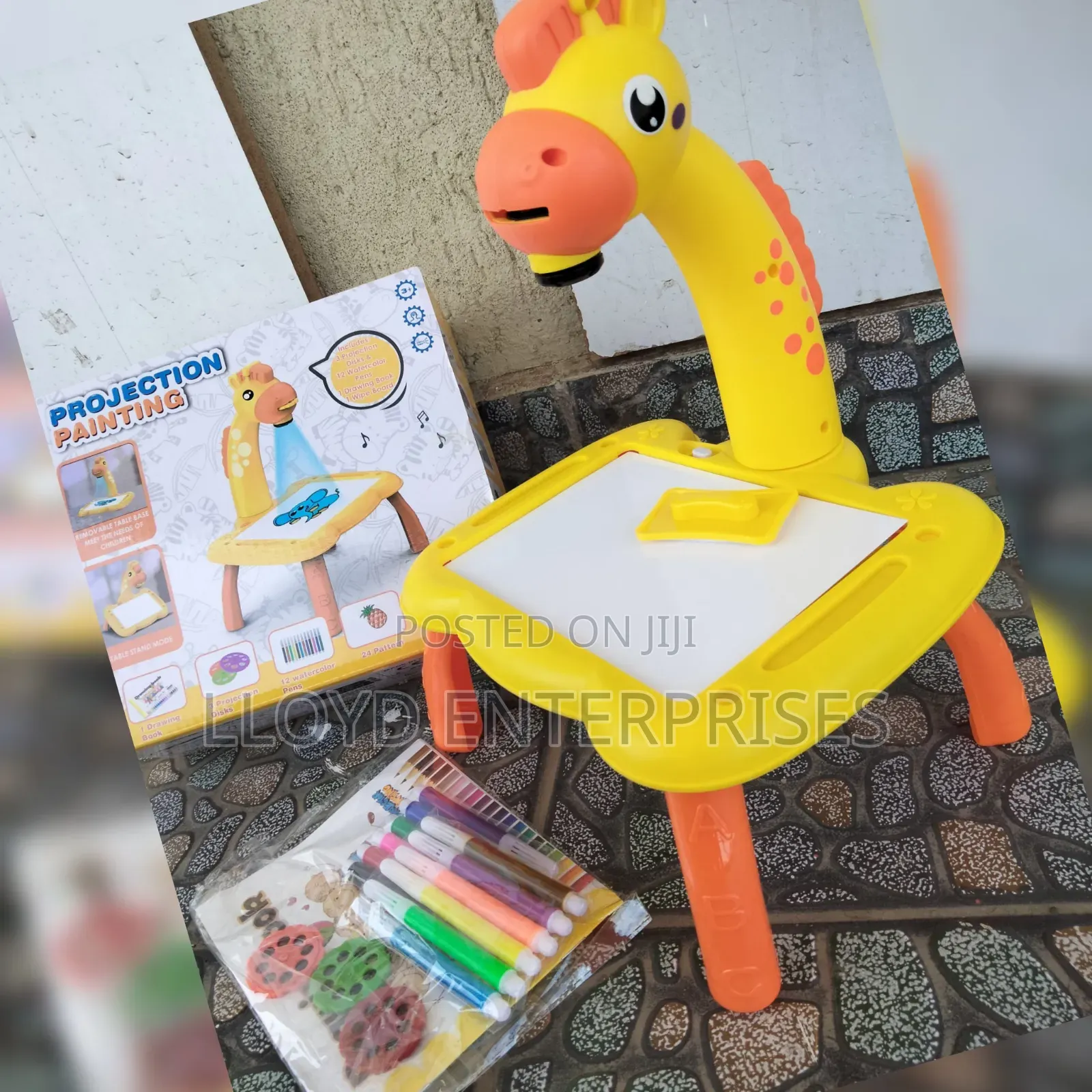 Yellow Projector Drawing Toy