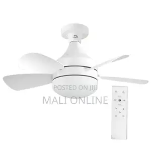 18 Inch Led Ceiling Fan Light E27 Socket Fan With Remote 3 Speed Motor