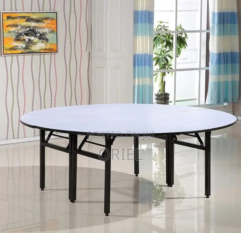 Boardroom Tables; Modern Round Folding Executive Conference Table