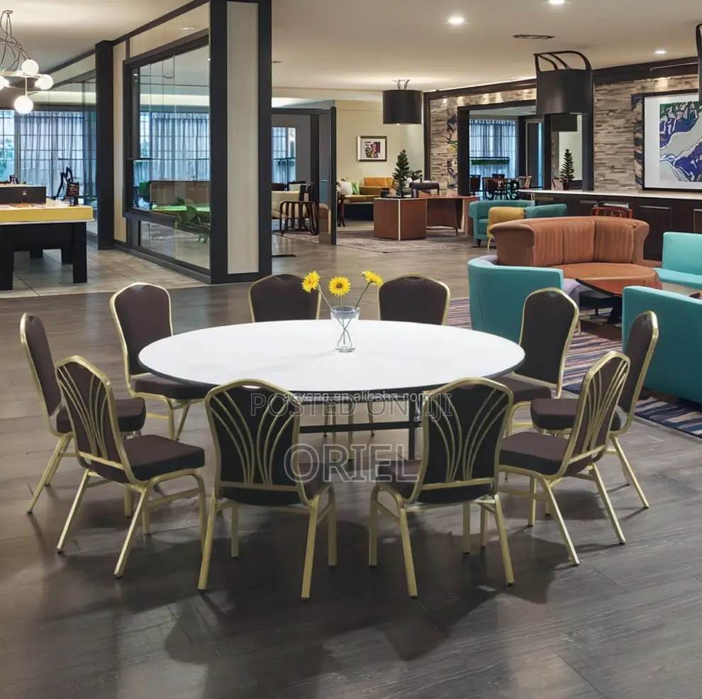 Boardroom Tables; Modern Round Folding Executive Conference Table