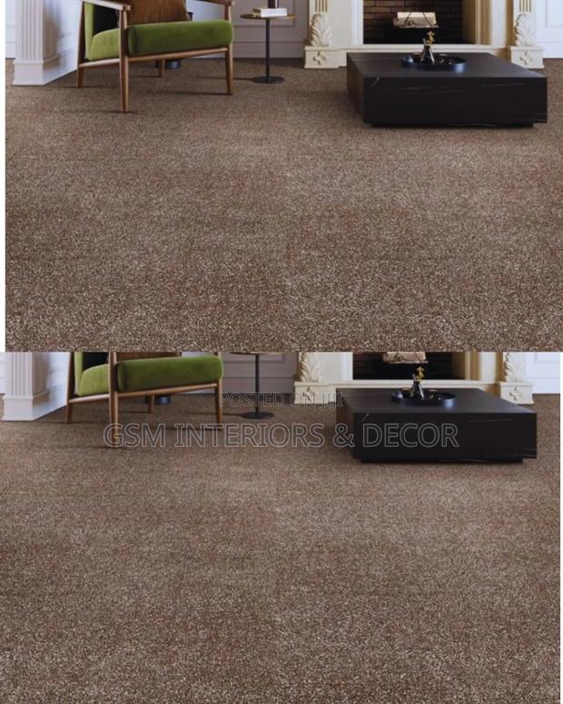 Light Brown Wall to Wall Carpets 4mw
