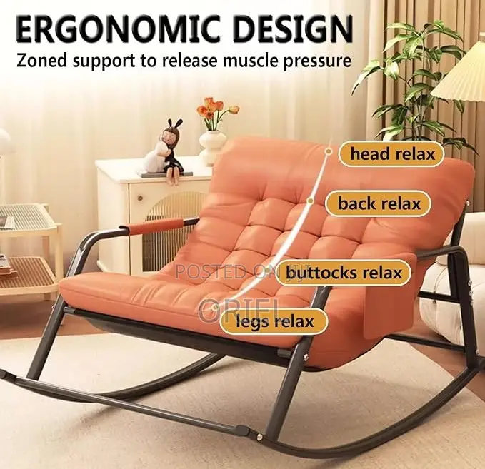 Rocking Chairs; Modern Resin Wicker Rocking Chair