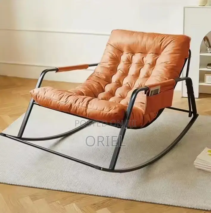 Rocking Chairs; Modern Resin Wicker Rocking Chair