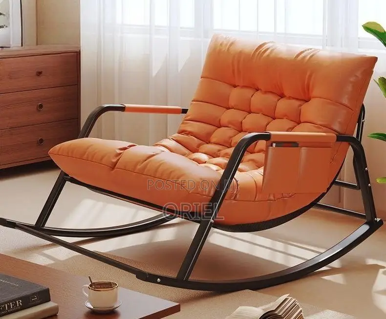 Rocking Chairs; Modern Resin Wicker Rocking Chair