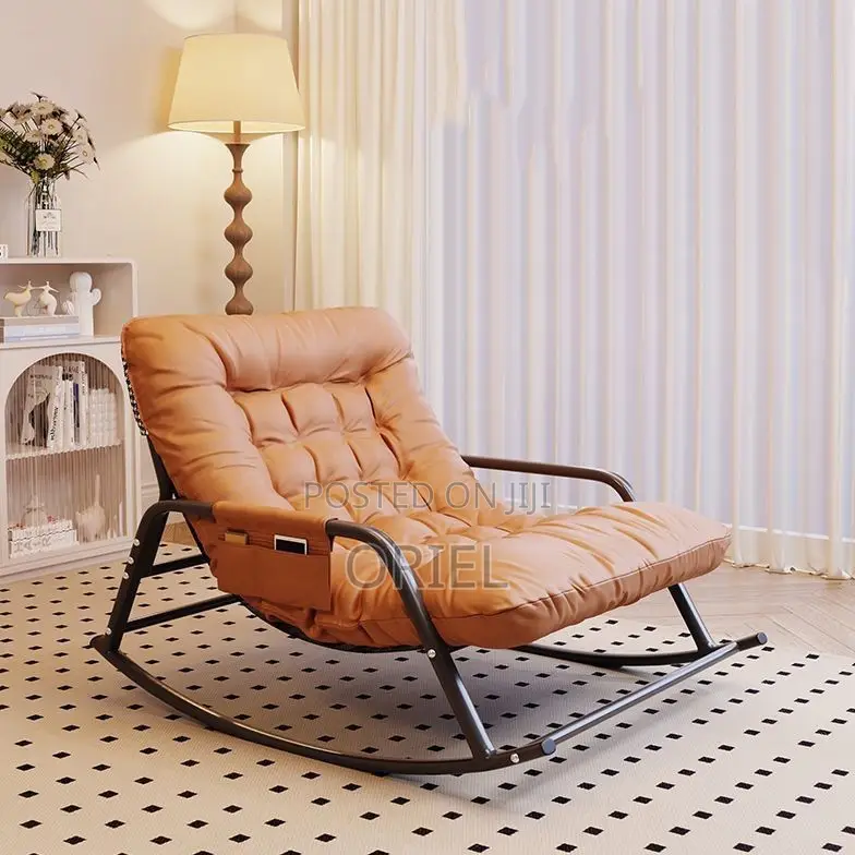 Rocking Chairs; Modern Resin Wicker Rocking Chair
