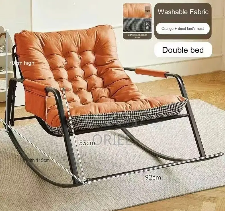 Rocking Chairs; Modern Resin Wicker Rocking Chair