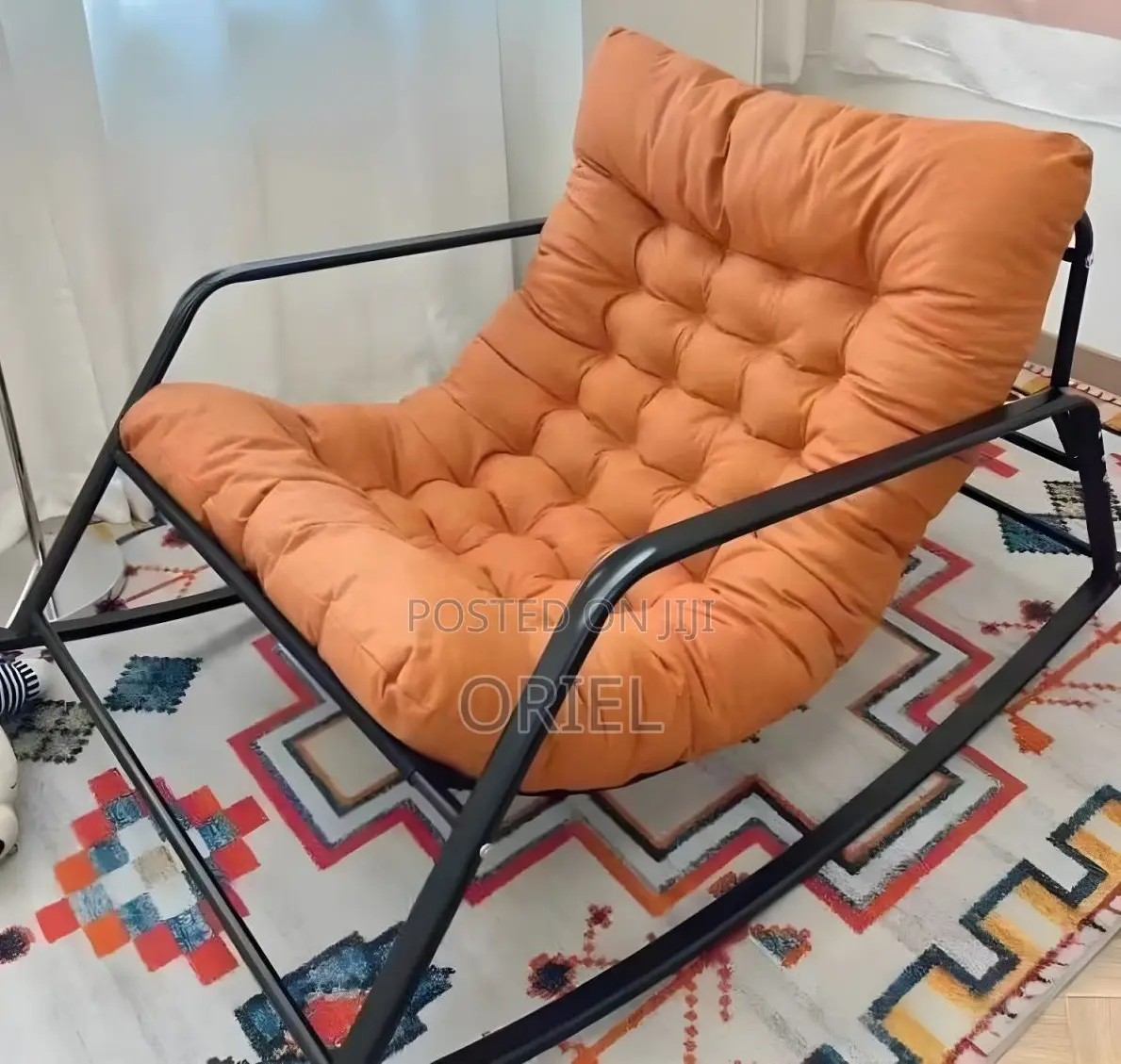 Rocking Chairs; Modern Resin Wicker Rocking Chair