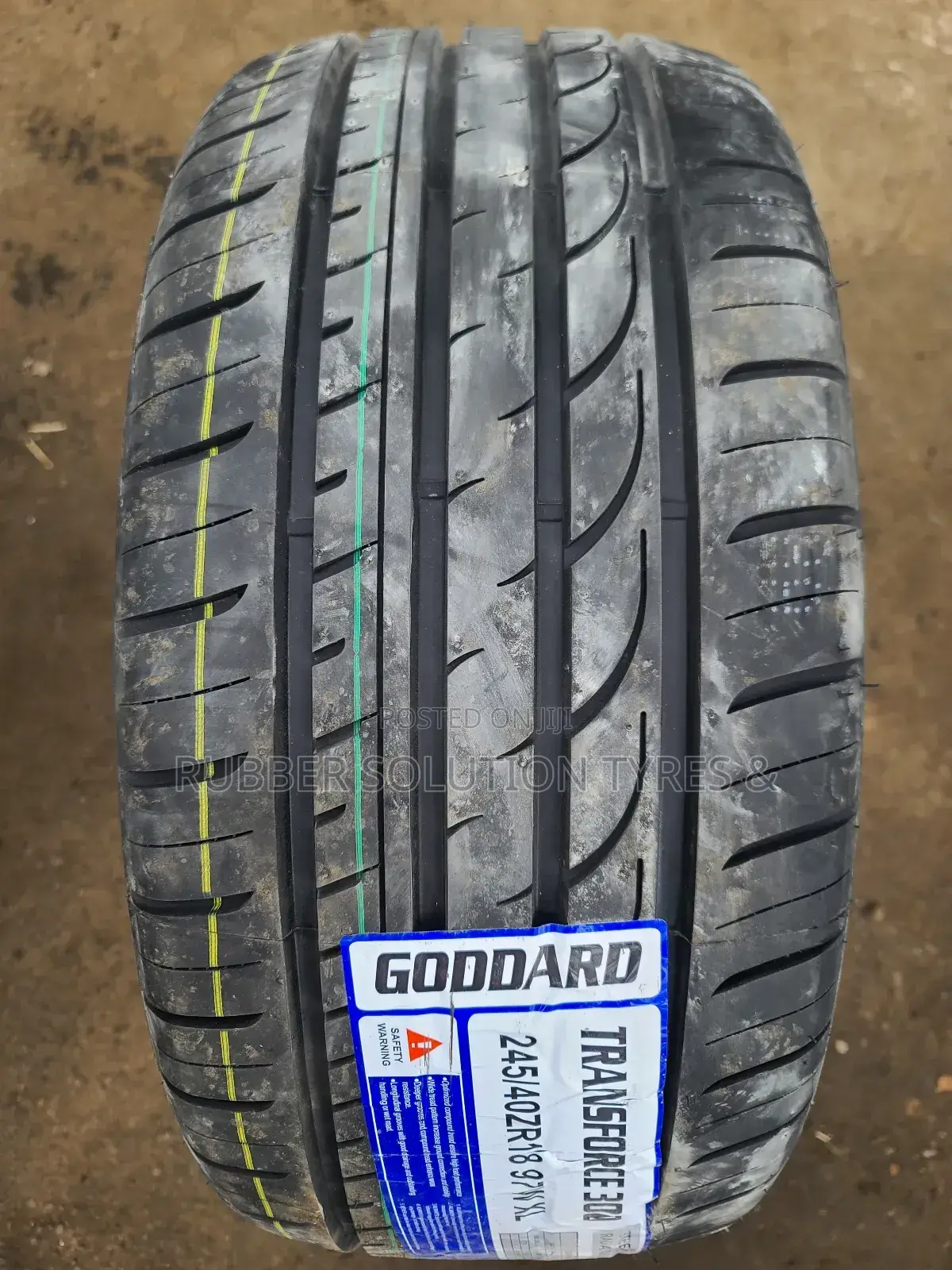 245/40r18 Goddard Tires 97w X/L Transforce300