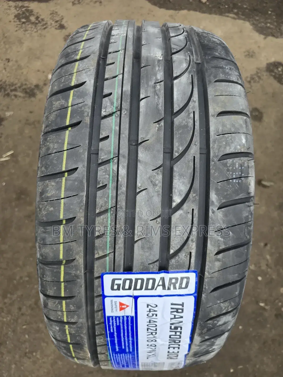 245 /40 R18 Goddard Tyres (New Technology)