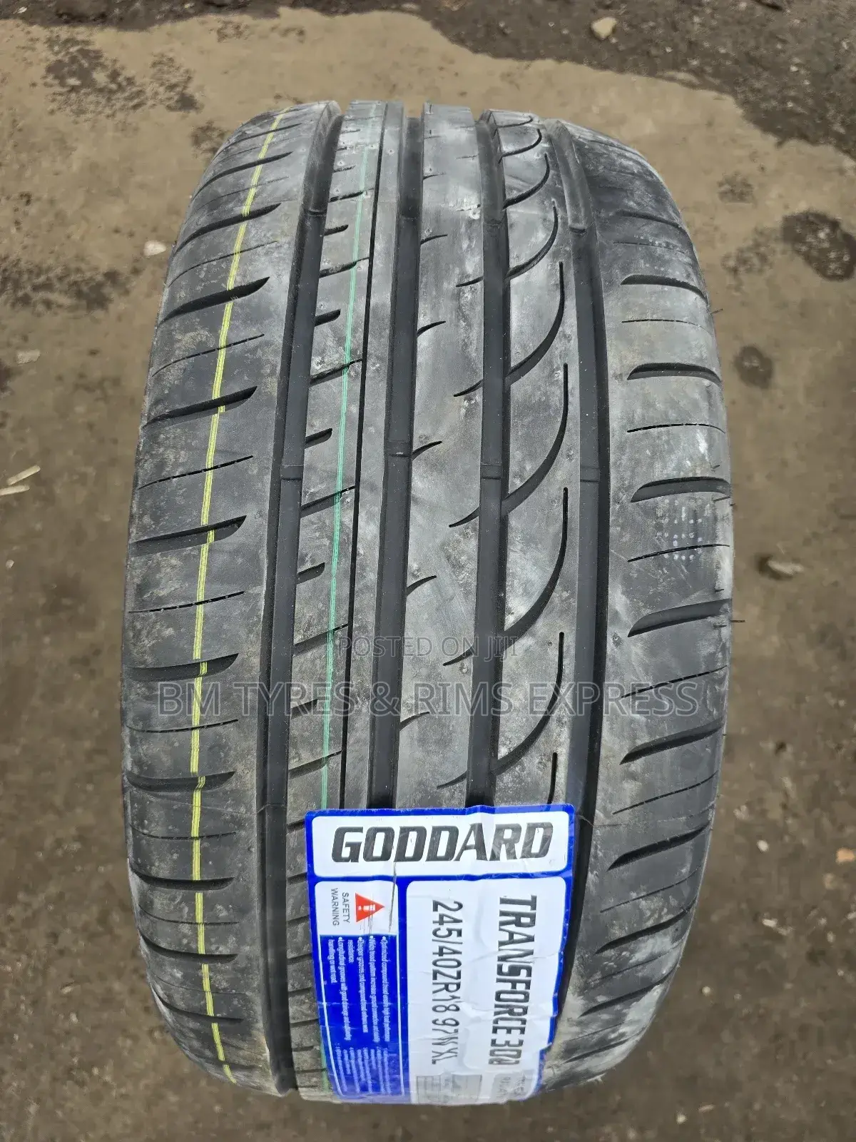 245 /40 R18 Goddard Tyres (New Technology)