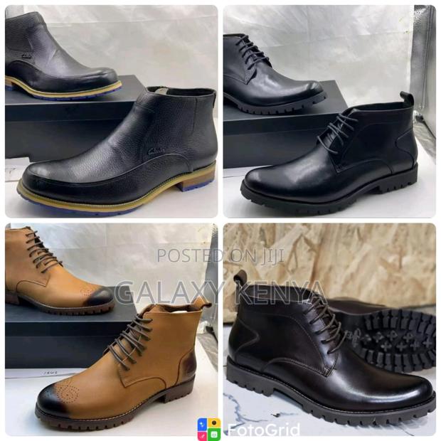 Timberland and Clarks Boots - main view