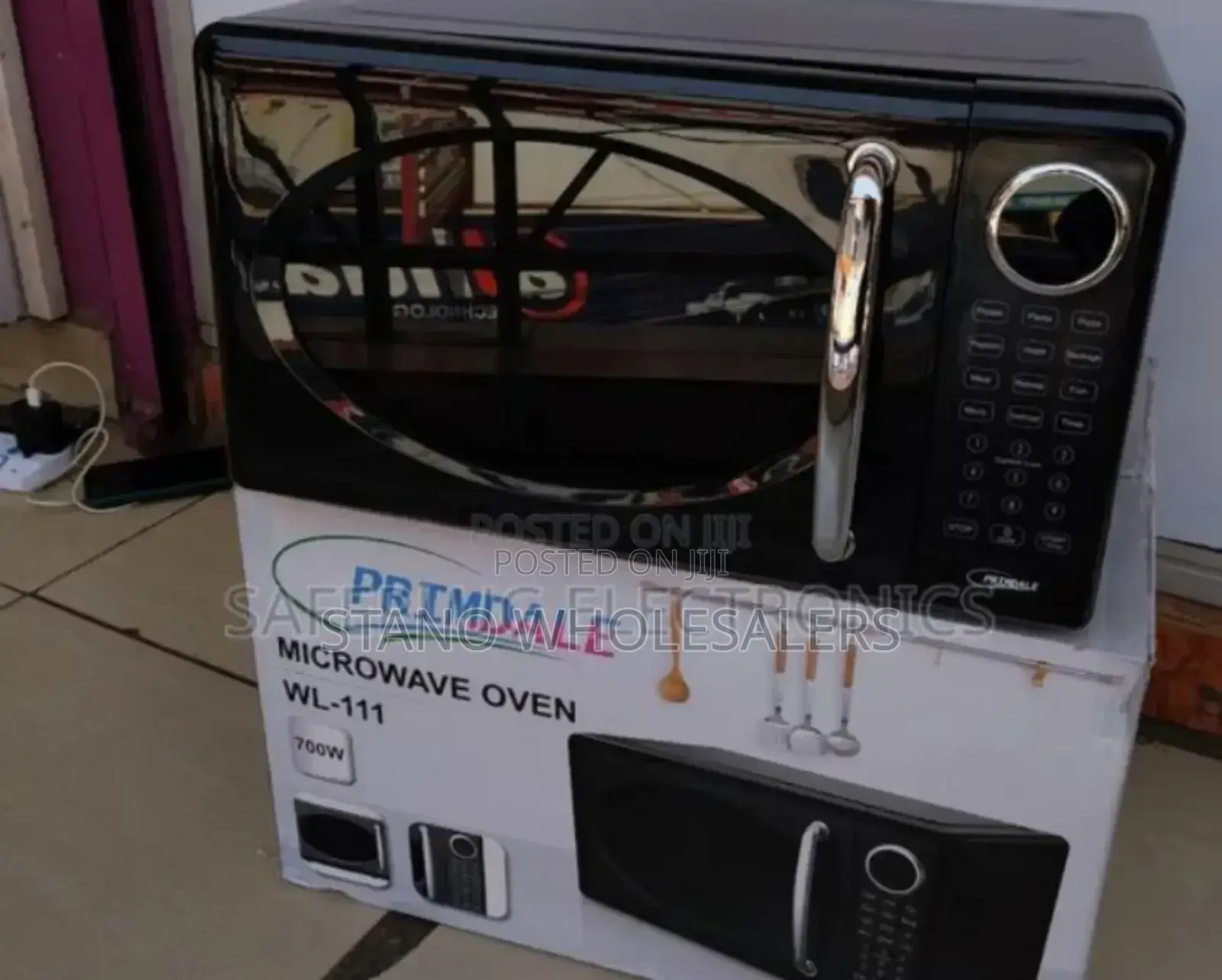 With Grilled Oven. Primdale Digital Microwave