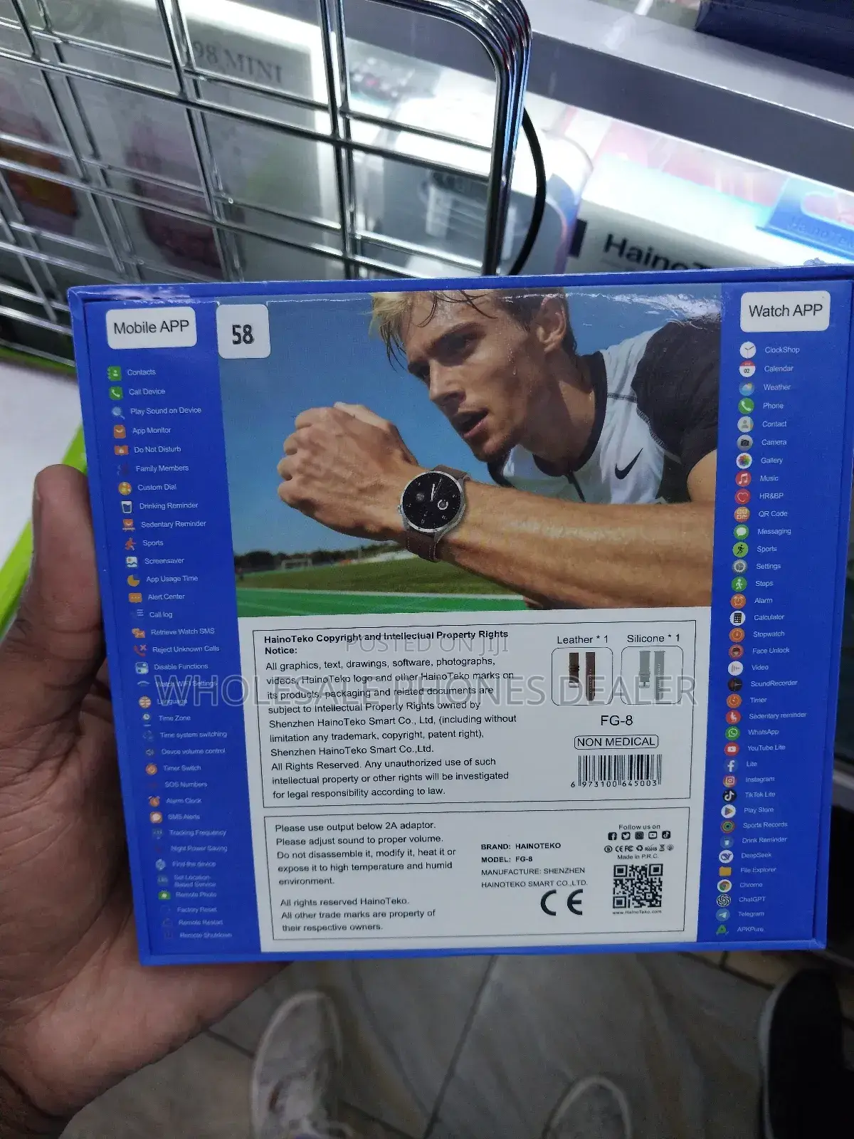 Hainoteko Fg-8 Android Smartwatch