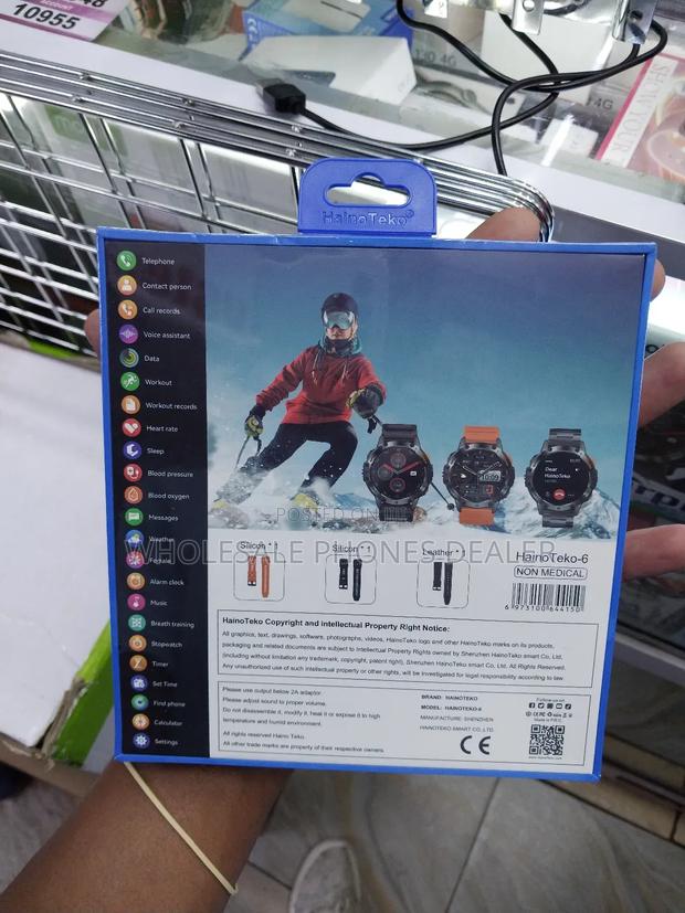 Hainoteko - 6 Smartwatch - thumbnail 2