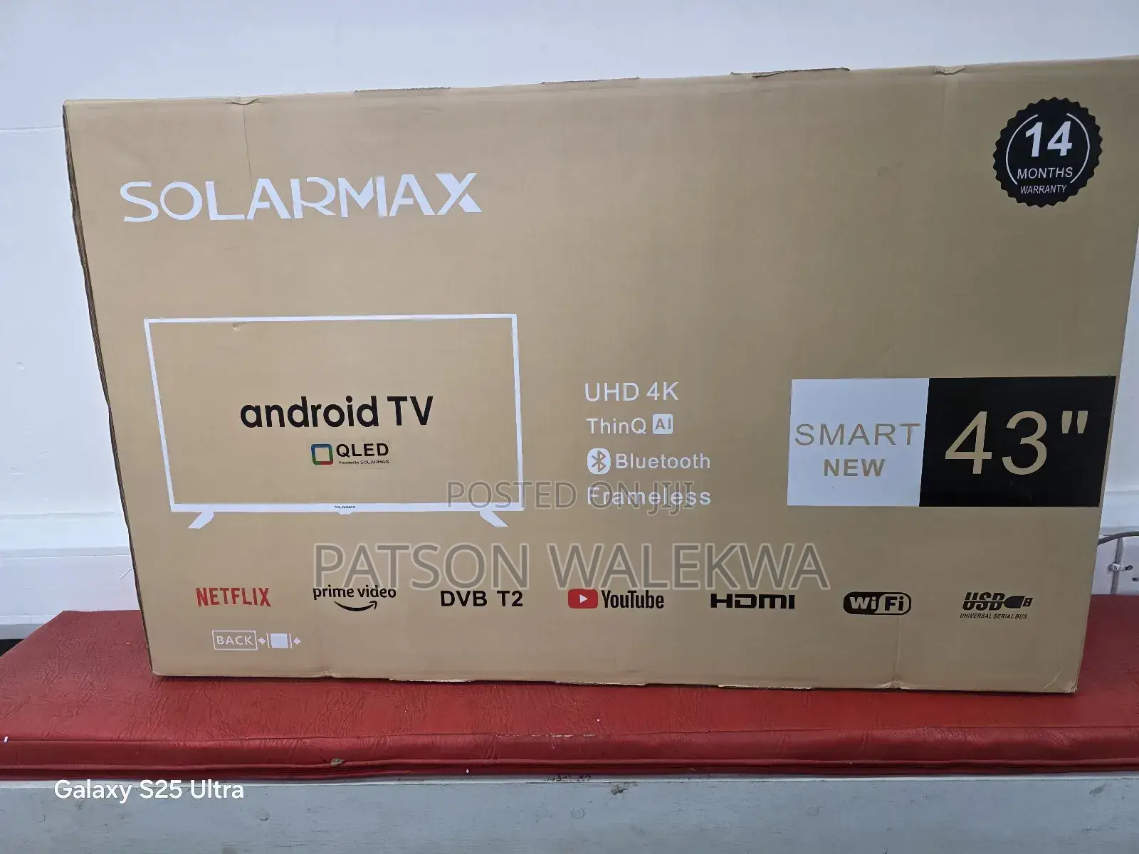 Solarmax 43 Inch Qled Smart Android Tv