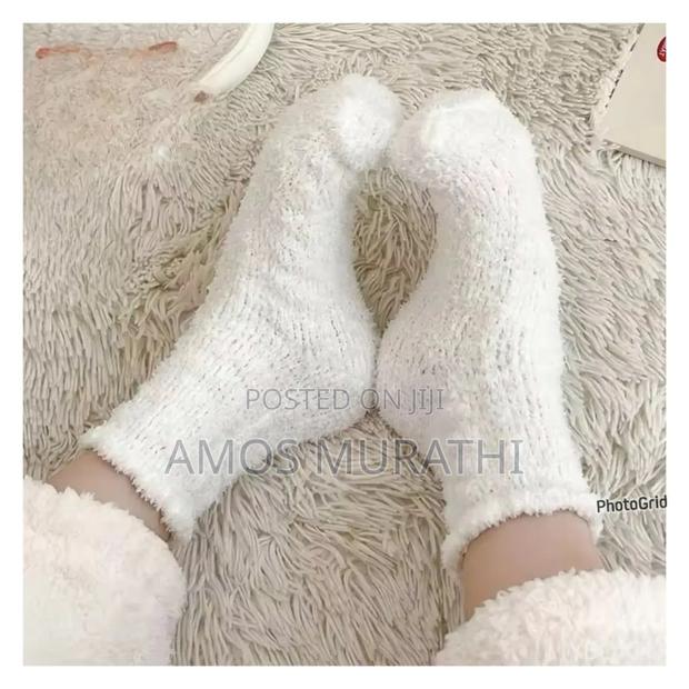 Thickened Fleece Coral Socks for Women