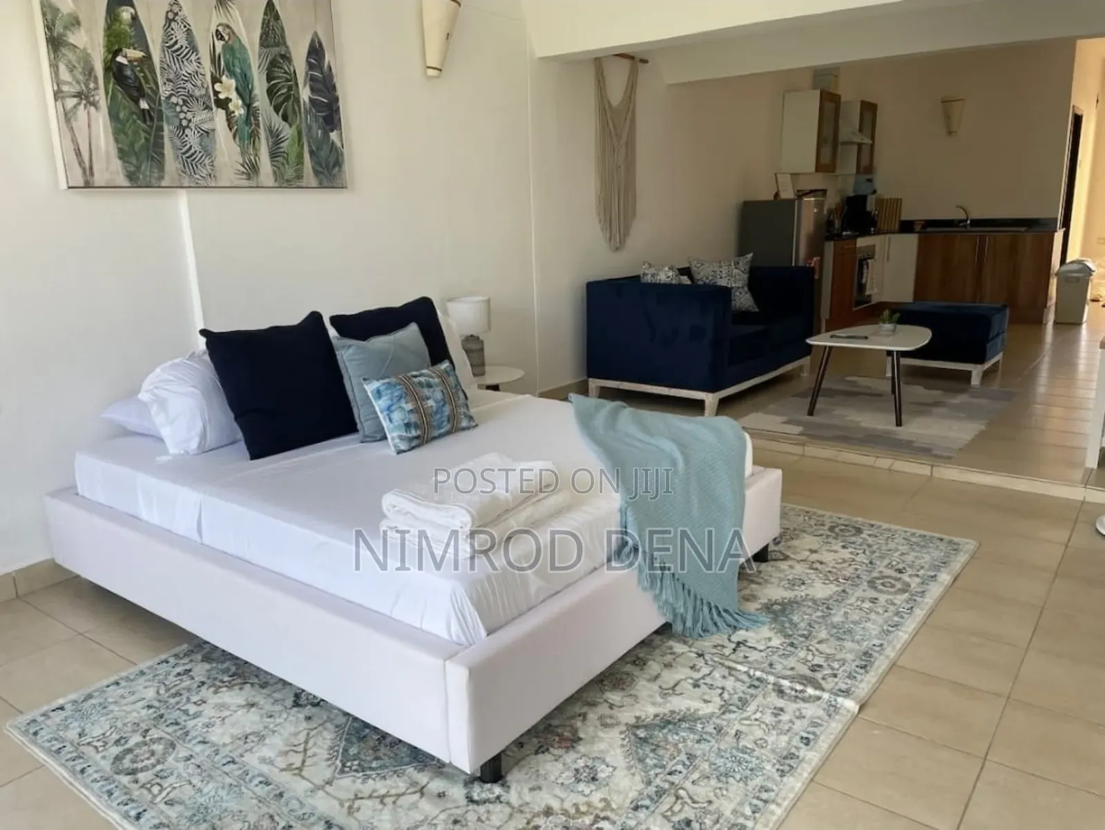 Furnished 1bdrm Bedsitter in Diani for rent