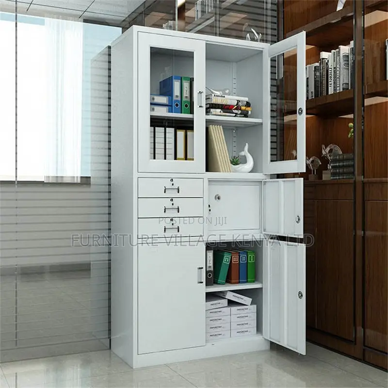 Office Cabinet; Heavy-duty Metallic Office Cabinet