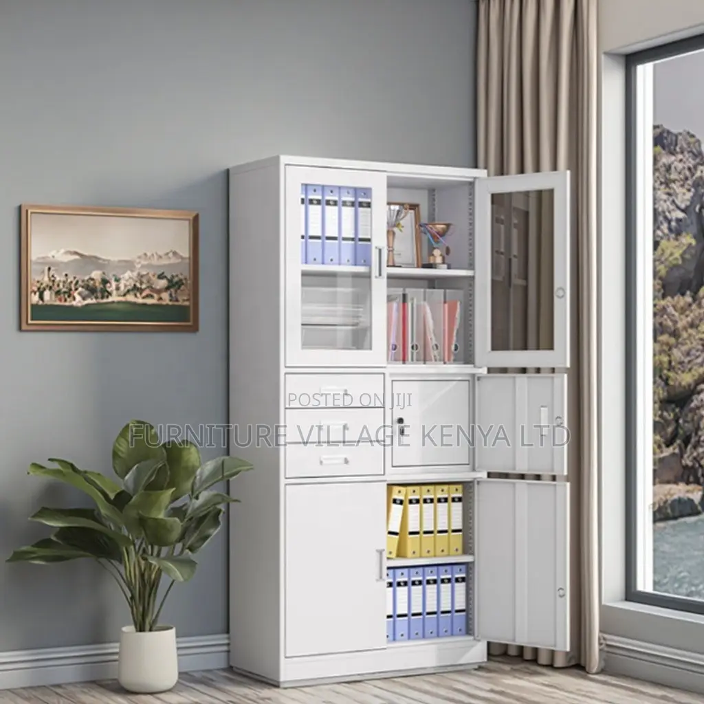 Office Cabinet; Heavy-duty Metallic Office Cabinet