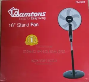 Most Affordable New Ramtons 16inch Stand Fan. Rhamtoms