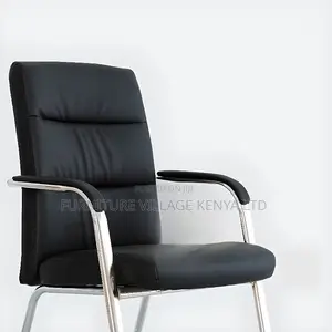 Office Chair; Leather Conference Visitor's Chair