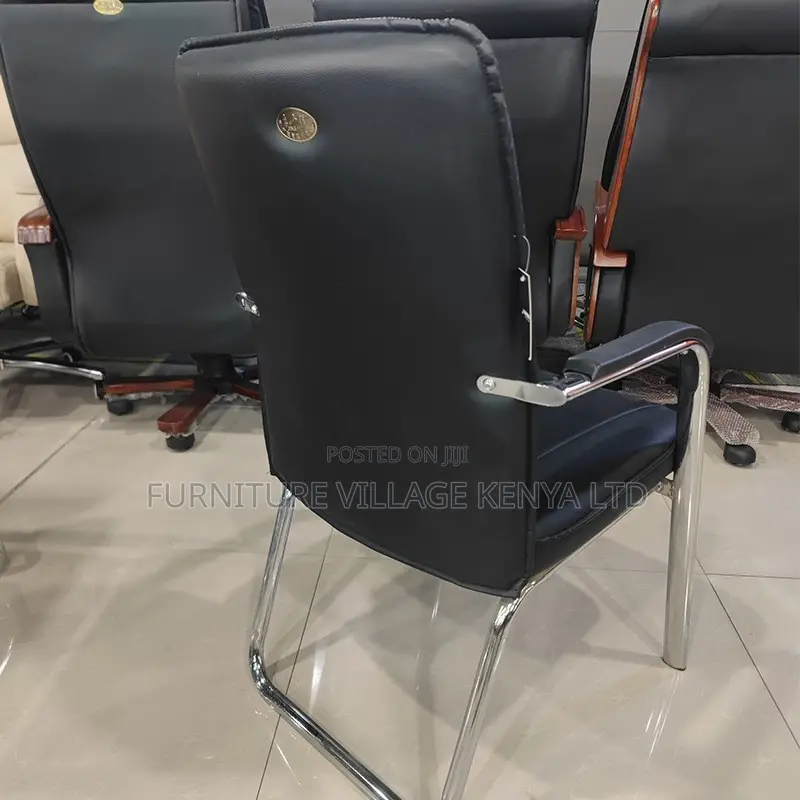 Office Chair; Leather Conference Visitor's Chair