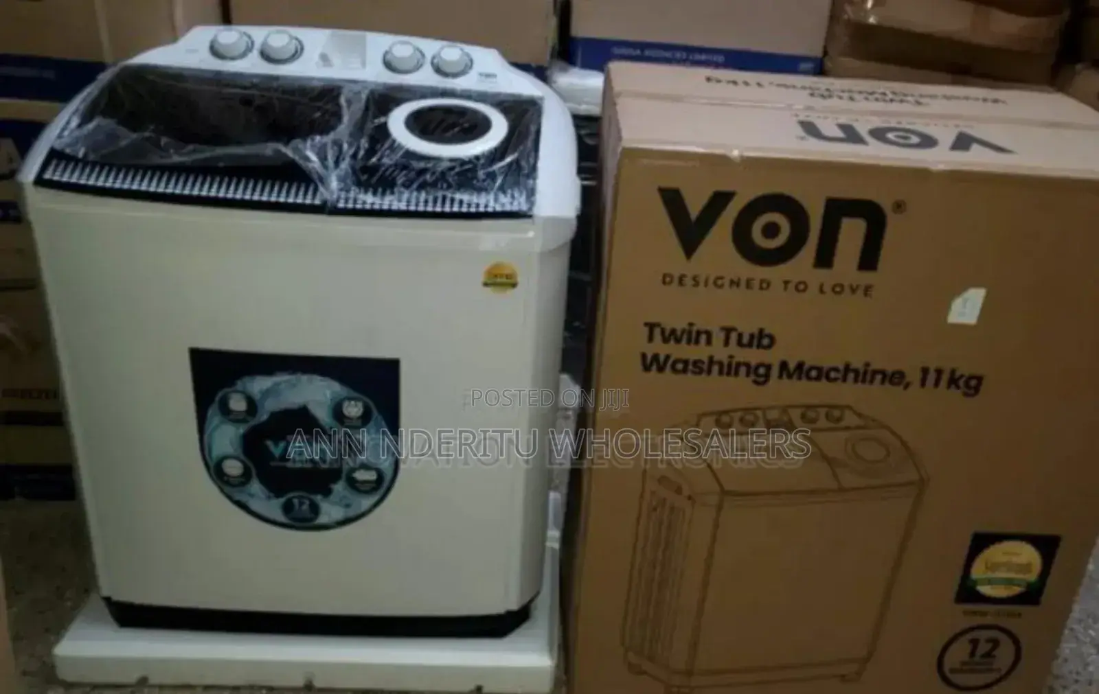 Wash and Spinning Von 11kgs Washing Machine