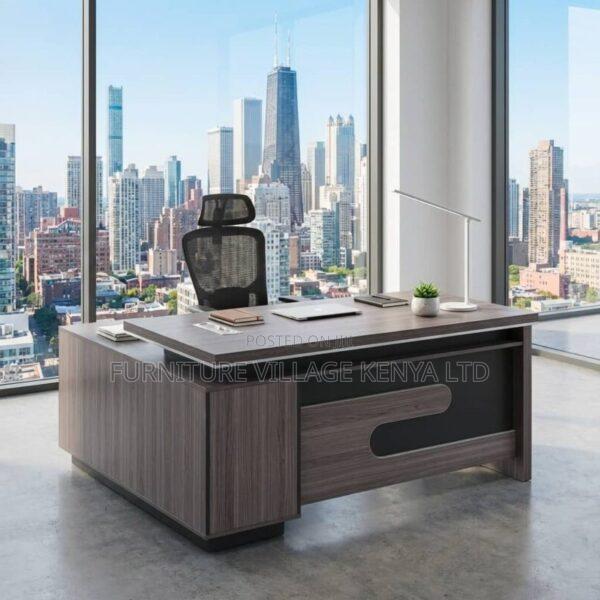 Office Desk; 1800mm Executive Office Desk - thumbnail 3