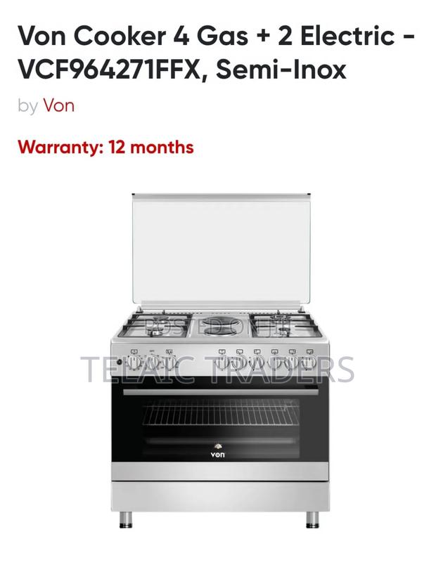 Von 60*90 4+2 Standing Cooker