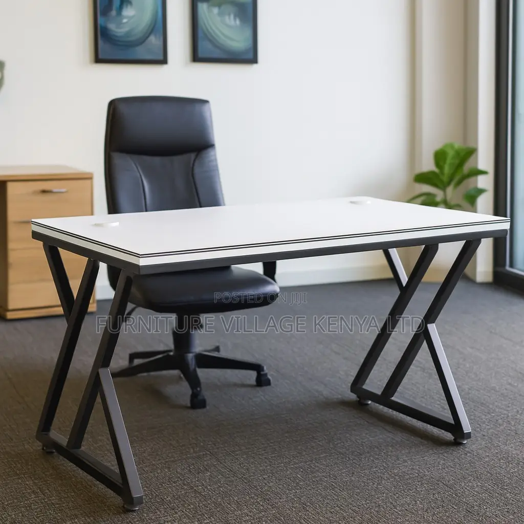 Office Desk; 1.2m Modern Rectangular Study Office Table