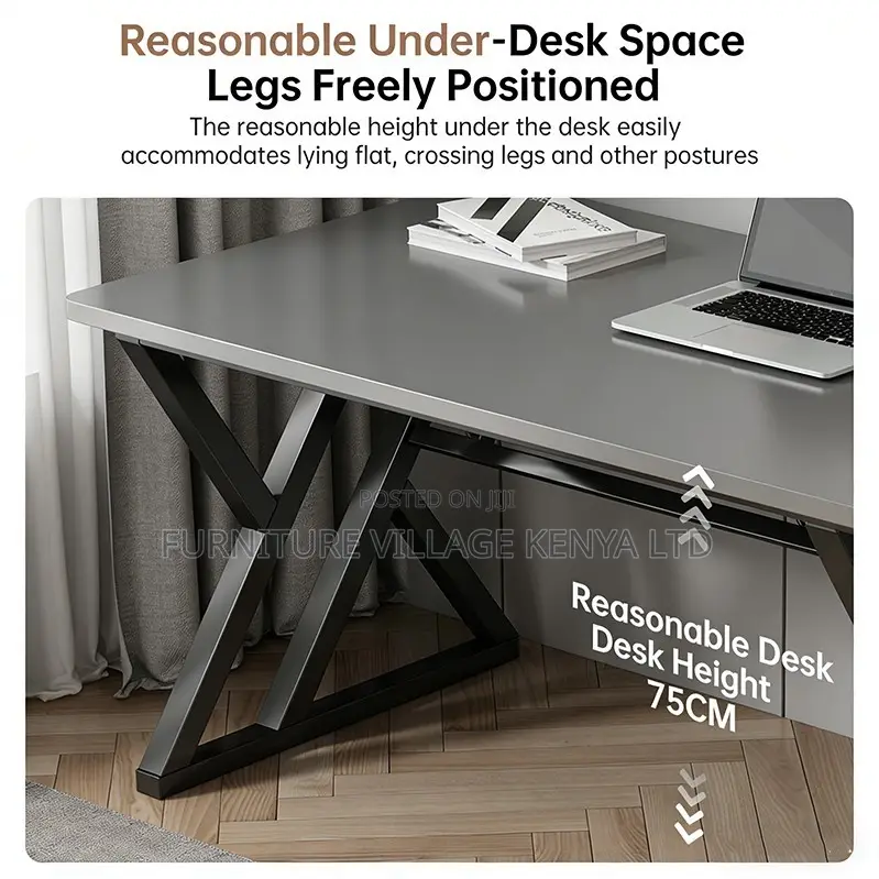 Office Desk; 1.2m Modern Rectangular Study Office Table