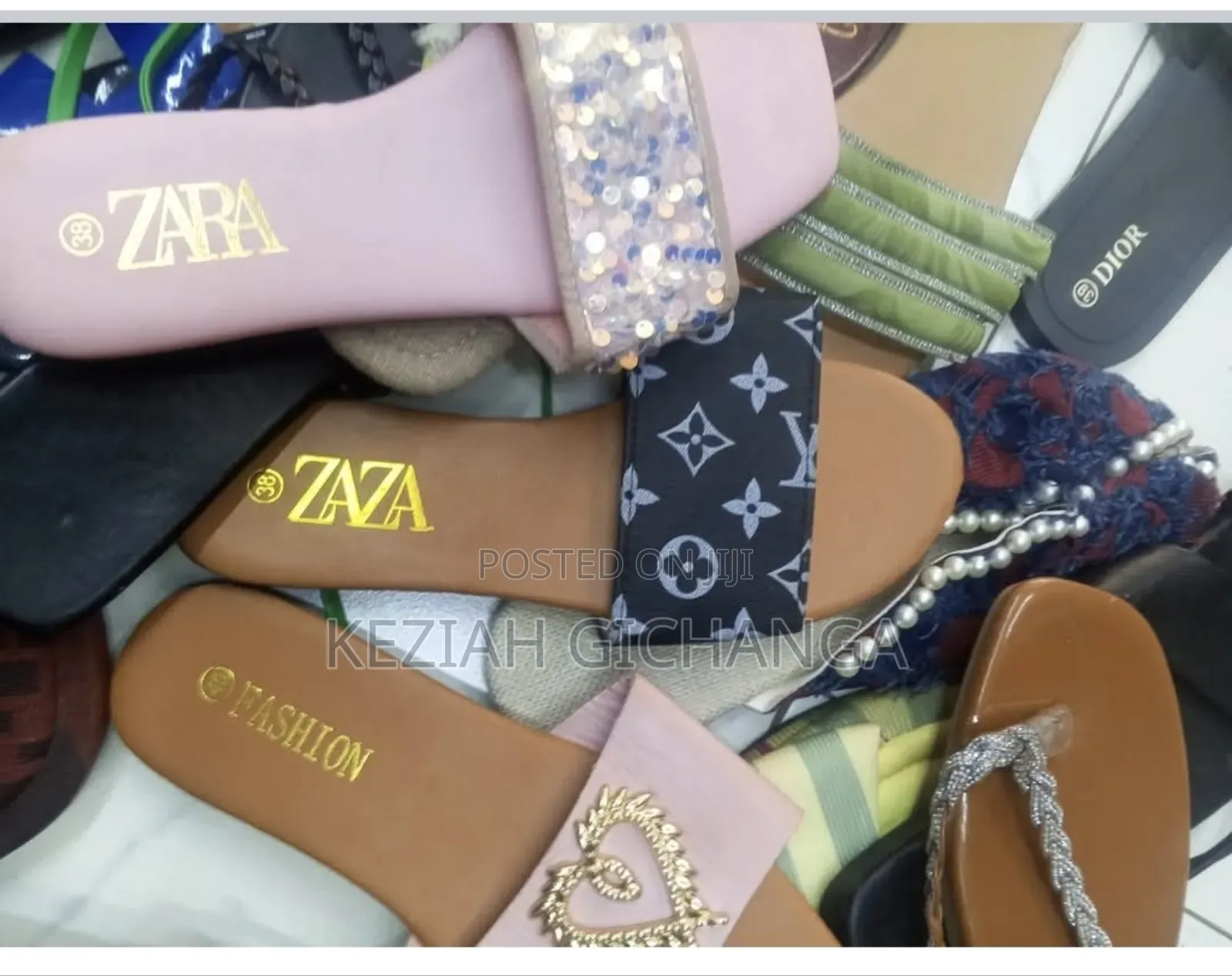 Mixed Sandals