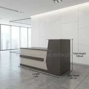 Office Desk; 2.4m Modern Office Reception Desk