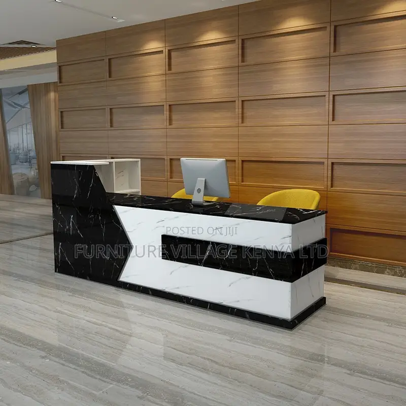 Office Desk; 2.4m Modern Office Reception Desk