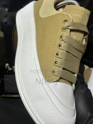 Alexander McQueen Deck Plimsoll “Khaki / Camel” - thumbnail 2