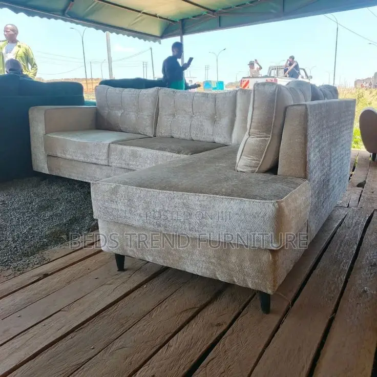 Sturdy Trendy 6 Seater L Sofa
