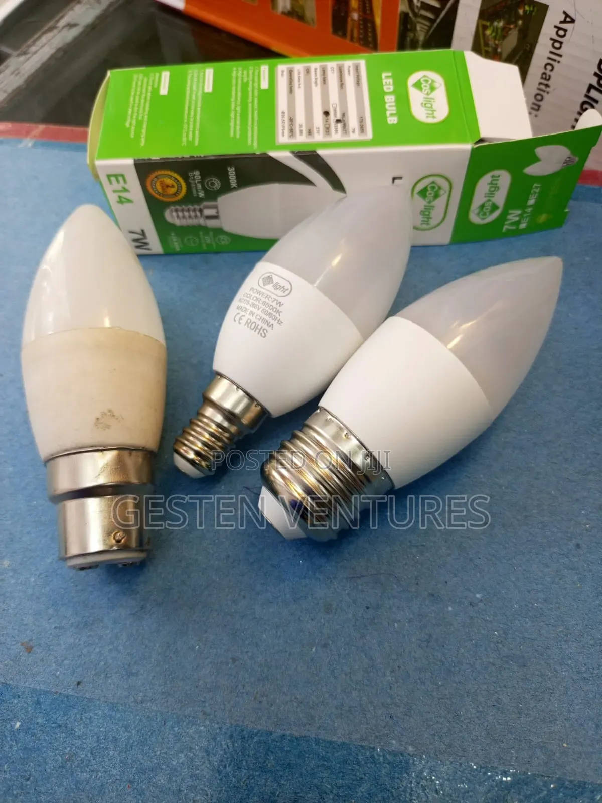 Warm White Cos-Light Led Candle Bulb