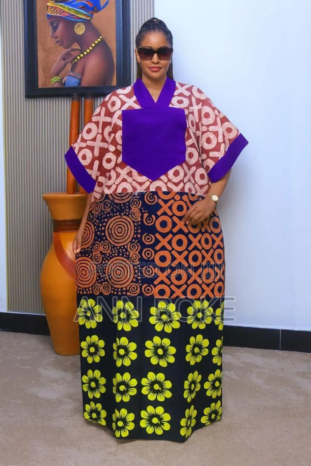 Utamaduni Wetu Dress Kitenge Available