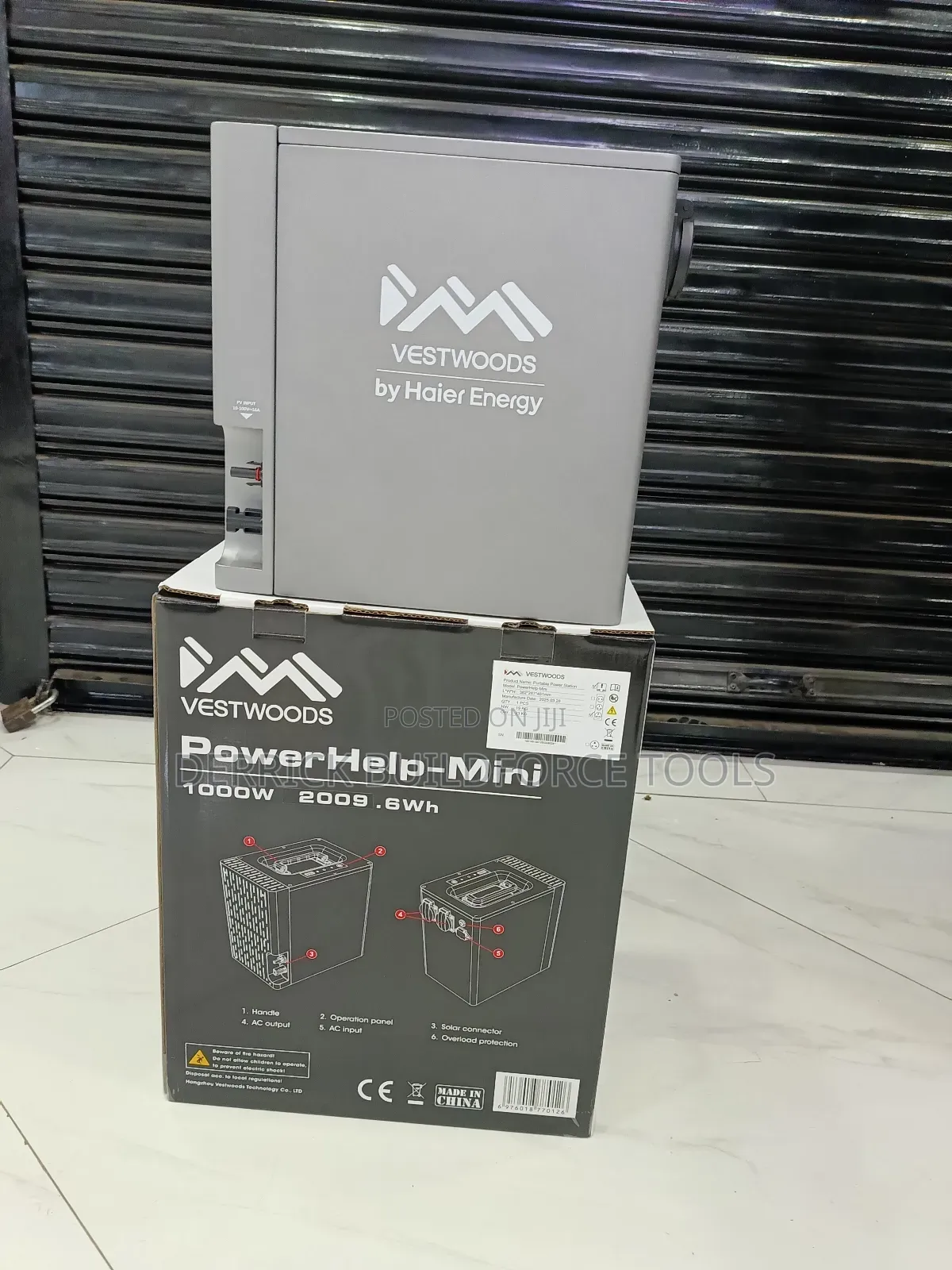 Vestwood 2000watts(2kilowatts) Portable Lithium Battery