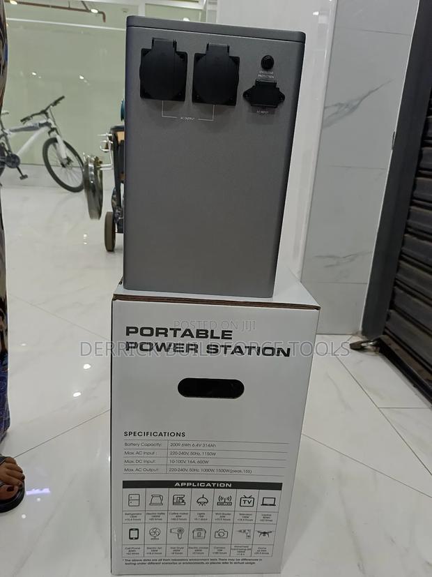 Vestwood 2000watts(2kilowatts) Portable Lithium Battery - thumbnail 4