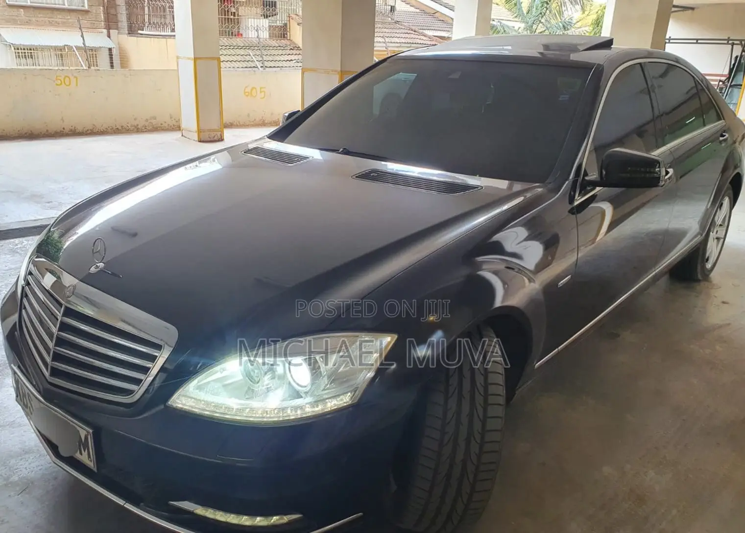 Mercedes-Benz S-Class S 350 BlueTEC L (V221) 2012 Black
